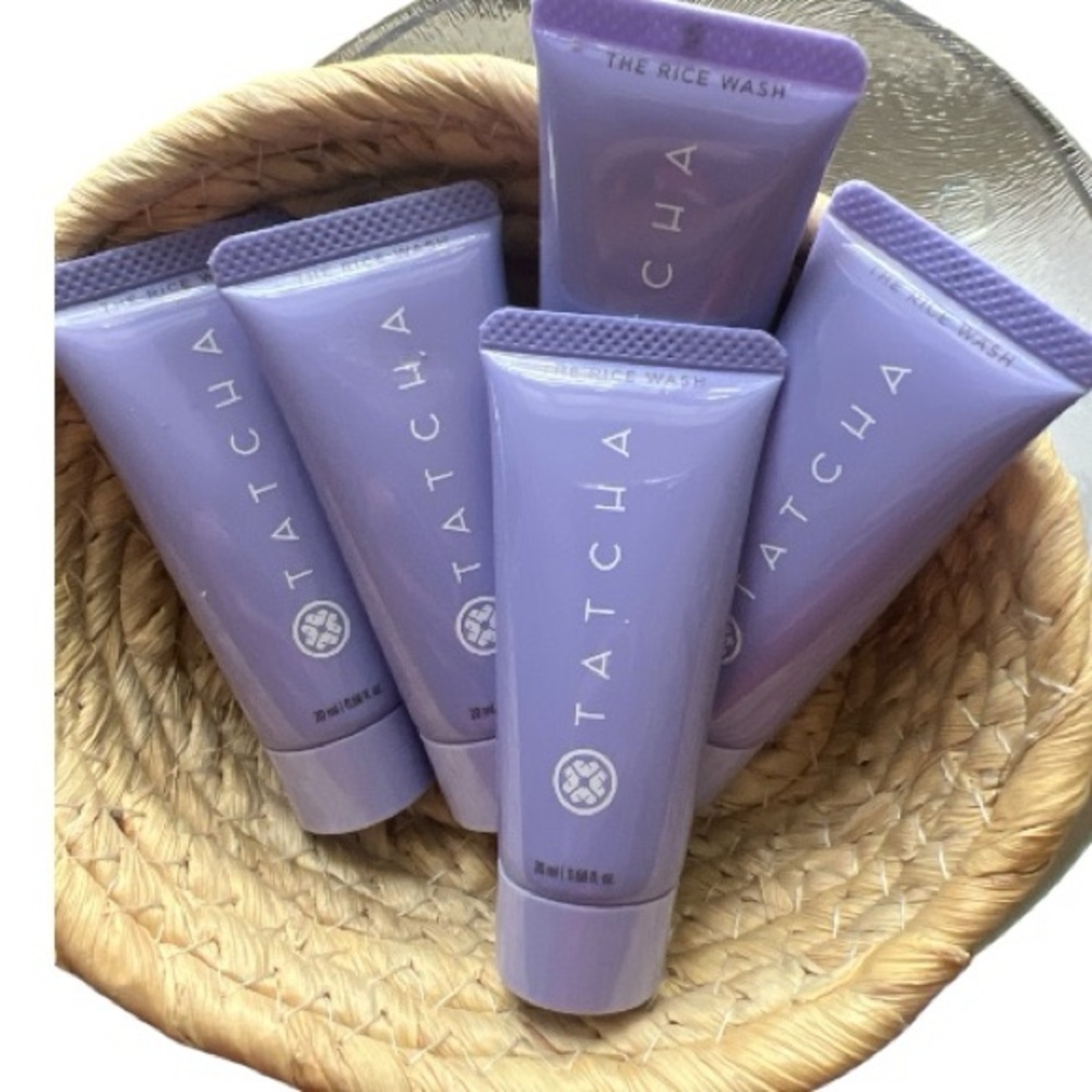 Tatcha Soft Cream Cleanser Bundle 5 travel size. 
New